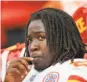  ?? Robin Alam / Icon Sportswire 2018 ?? Kareem Hunt, 23, led the NFL in rushing as a K.C. rookie in 2017.