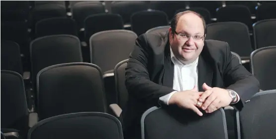  ?? TIM FRASER/FILES ?? Michael Rubinoff, associate dean of Sheridan College’s Visual and Performing Arts programs in Oakville, Ont., is among lawyers who have successful­ly changed their careers. He considers his legal experience as “invaluable” in helping him thrive in...