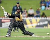  ??  ?? Wellington Firebirds batsman Devon Conway cracked 543 runs in their T20 title charge 140 more than second-placed Martin Guptill.