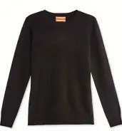  ??  ?? LUXE CLASSIC When it comes to adding a workhorse piece to your wardrobe, it doesn't get any better than a simple black style in a super-soft fabric. This Joe Fresh sweater fits the bill, thanks to its 100 per cent cashmere makeup. Wear it with jeans on the weekend and your favourite trousers for an effortless 9-to-5 ensemble. $99 | Joe Fresh; joefresh.com