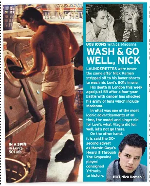 Nick kamen deals 501