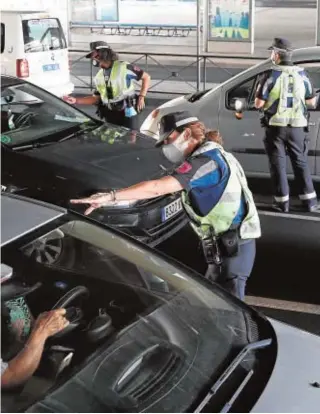  ?? // JAIME GARCÍA ?? Control de movilidad en pleno estado de alarma