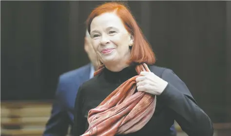  ?? SPENCER COLBY / THE CANADIAN PRESS FILES ?? CBC president Catherine Tait had come under fire for refusing to rule out bonuses for executives while cutting jobs.