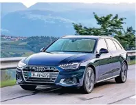  ?? FOTO: AUDI AG ?? Mit dem Audi A4 Avant geht es zügig und gleichzeit­ig bequem und sicher voran.