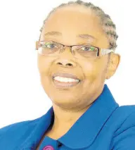  ??  ?? Claudia Grant, deputy director of the Maritime Authority of Jamaica and immediate past president of WiMAC.