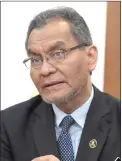  ??  ?? Datuk Seri Dr Dzulkefly ahmaD