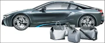Louis Vuitton rolls out custom baggage set for BMW i8