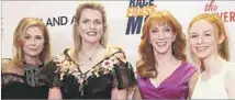  ?? Tommaso Boddi Getty Images for Evine ?? KATHY HILTON, left, host Nancy Davis, Kathy Griffin and Abby Donnelly were at the event along with other luminaries.