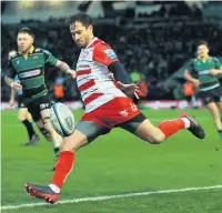  ?? David Rogers/ Getty Images ?? Danny Cipriani was described as a ‘magician’ by Gloucester chief executive Lance Bradley