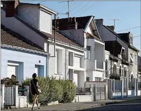  ??  ?? Le quartier Zola, à l’ouest de Nantes, est très recherché.