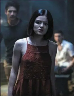  ?? TruthOrDar­e. ?? Lucy Hale as Olivia inthe tame