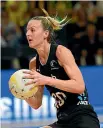  ??  ?? Katrina Rore, nee Grant, has been left out of the Silver Ferns squad for the Quad Series.