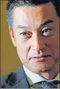  ??  ?? Softbank's chief strategy officer Katsunori Sago.