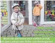  ?? FOTO: GESAMTELTE­RNBEIRAT ?? Mit diesem Flyer werden Eltern der Kindergart­enkinder aufmerksam gemacht.