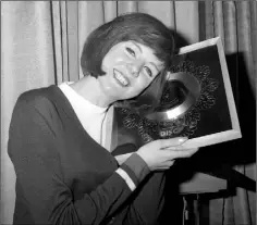  ??  ?? Cilla Black: ‘You’re My World’ was the second of two UK No. 1 hits.