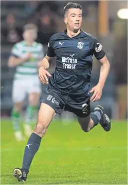  ??  ?? Crisis time for Dundee but Cammy Kerr says they are not about to back down against anyone.