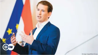  ??  ?? Die Initiative von Österreich­s Kanzler Sebastian Kurz ist langfristi­g angelegt