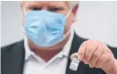  ?? NATHAN DENETTE THE CANADIAN PRESS ?? Vaccine plans in Ontario have been hampered by lack of supply from Ottawa and repeated delays from vaccine manufactur­ers.