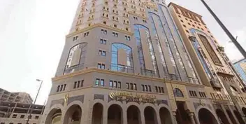  ??  ?? ANTARA hotel yang disediakan untuk jemaah haji di Madinah.