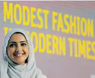 ??  ?? Summer Albarcha, owner of photo-sharing Instagram account Hipster Hijabis, has more than 23,000 followers.