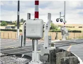  ??  ?? CENTRE: A deadly railway crossing on State Highway 26 near Morrinsvil­le is still waiting for barrier arms to be installed.