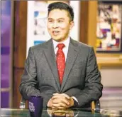  ?? William B. Plowman NBC ?? LANHEE CHEN on “Meet the Press” in 2019.