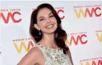  ?? AP file ?? Actress Ashley Judd, who initially spoke against sexual misconduct, attends The Women’s Media Centre 2017 Women’s Media Awards at Capitale in New York in October, 2017. —