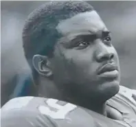  ?? WWW.YOUTUBE.COM ?? Defensive tackle Jerome Brown played in the NFL just four years before he died in a 1992 car accident at the age of 27. During his short career the first-round draft pick played for the Eagles and was twice selected to the Pro Bowl.