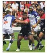  ?? (Photos Laurent Martinat) ?? A défaut de posséder un fond de jeu bien huilé, le RCT peut toujours compter sur ses individual­ités.