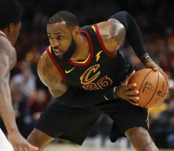  ?? GREGORY SHAMUS/GETTY IMAGES ?? LeBron James is still the NBA’s best player, but the Cavs will need to be better around him to reach the final again.