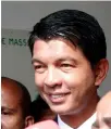  ??  ?? Andry Rajoelina