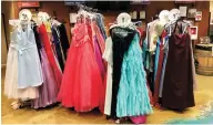  ?? COURTESY PHOTOGRAPH ?? Horizon Church in Galt has a variety of dresses available to attendees with special needs looking for a fantastic prom.