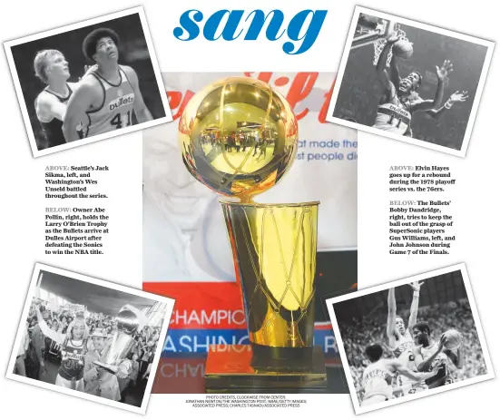 What does the new NBA Finals trophy look like? - The Washington Post