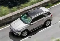  ?? FOTO: DAIMLER AG ?? Slik ser nye Mercedes GLE ut. Den skal etter hvert komme som ladbar hybrid med ti mil rekkevidde.