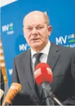  ?? ?? El canciller Olaf Scholz // REUTERS