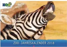  ?? FOTO: SAARBRÜCKE­R ZOO ?? Im nächsten Jahr kann jeder ein Stückchen Zoo in seinen eigenen vier Wänden haben. Ab sofort bietet der nämlich seinen neuen Jahreskale­nder mit Porträts von einigen seiner Bewohnern an.