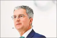  ?? Getty Images ?? Audi chief executive Rupert Stadler was arrested on Monday with prosecutor­s saying they feared he might try to destroy evidence.