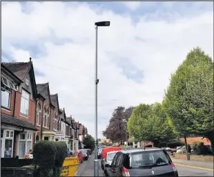  ??  ?? Cameras have been installed in Hinckley to monitor traffic flow at junctions. Picture: Nicholas Dawson.