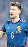  ?? ?? GOLD STAR Tierney is tipped to win Ballon d’Or