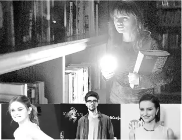  ??  ?? (Left-Right) Joey King plays the role of Wren, Javier Botet as the Slender Man, and Julia Goldani Telles as Hallie in Sony’s newly released ‘Slender Man’ (above) which takes fourth place.