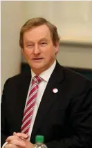  ??  ?? Enda Kenny proposes allowing the diaspora to vote in the presidenti­al election. Photo: Tom Burke