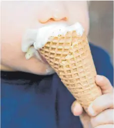  ?? FOTO: DPA ?? Über kleckerfre­ies Eis würden sich vor allem Eltern freuen.