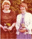  ??  ?? Will they meet again? Betty (left) and Janette in Cumbria in 1980