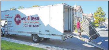  ?? Move 4 Less ?? The Moving Our Community initiative, which was developed by Move 4 Less, helps local families who have to relocate from their current residence due to Covid-19triggere­d economic or other financial issues.