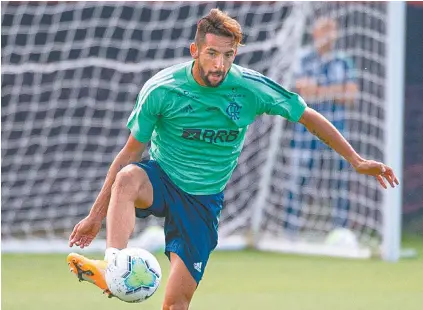  ?? ALEXANDRE VIDAL / FLAMENGO ?? O Flamengo de Isla volta a campo no sábado para pegar o Fortaleza, no Castelão, pelo Brasileiro