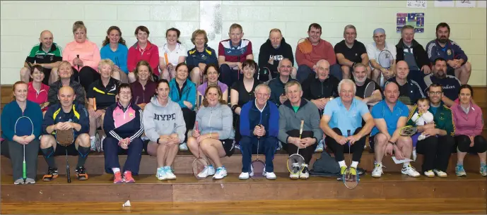  ??  ?? The Kerry team that took part in the Masters competitio­n last Friday in Presentati­on Hall Killarney.