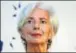  ?? MINT/FILE ?? IMF managing director Christine Lagarde