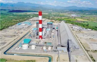  ?? F.E ?? La termoeléct­rica Punta Catalina es una de las empresas estatales más rentables.