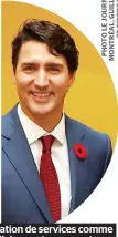  ??  ?? Sur la taxation de services comme Netflix, libéraux et conservate­urs sont embourbés. (Photo : Andrew Sheer et Justin Trudeau)