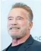  ?? JOE KLAMAR/ GETTY- AFP 2019 ?? Arnold Schwarzene­gger calls Donald Trump the “worst president ever” in a video posted on Twitter.